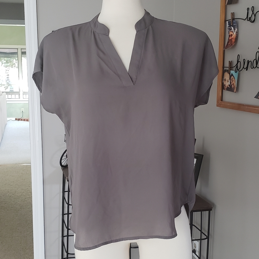 Forever 21 Sheer Vneck